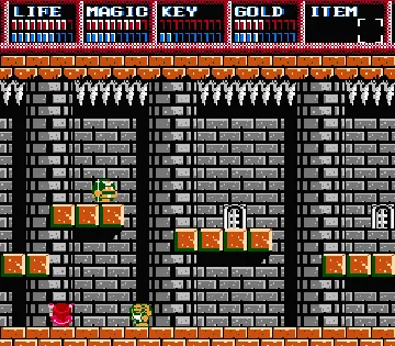 Legacy of the Wizard (USA) screen shot game playing